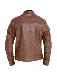 Giubbotto Moto Cuir Storm - John Doe