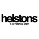 Helstons : blouson moto vintage en cuir , gants et chaussures - Vintage Motors