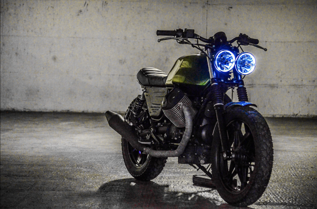 exemple de moto préparé en scrambler par Duke Motorcycles