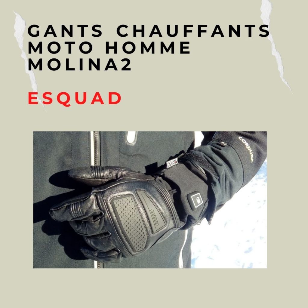 Gants chauffants Scooter - Homme Esquad